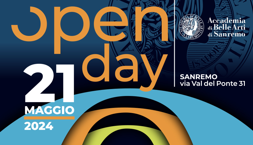 Con l'Open Day entri nel mondo dell'arte!