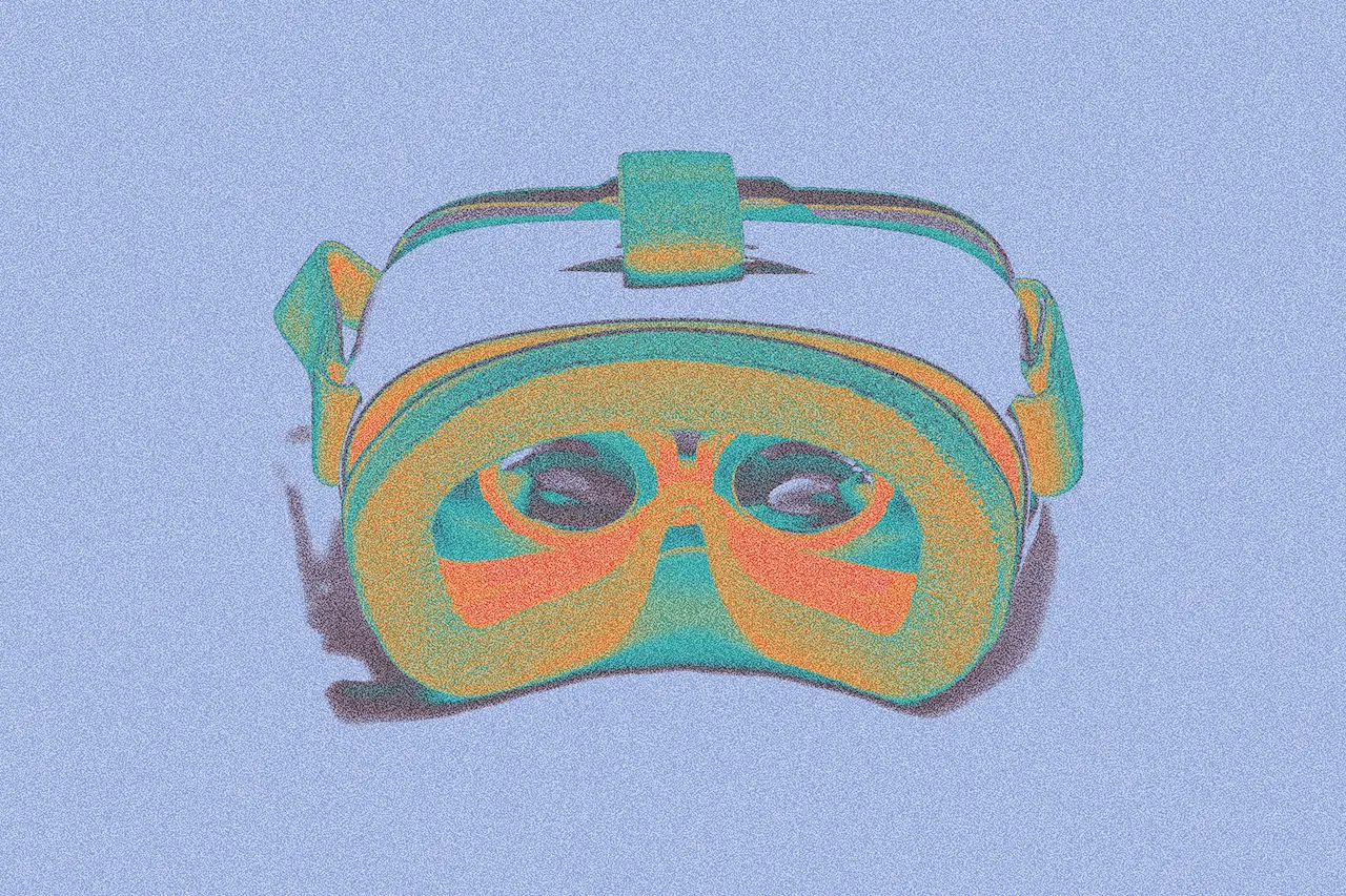 Immagine visore vr